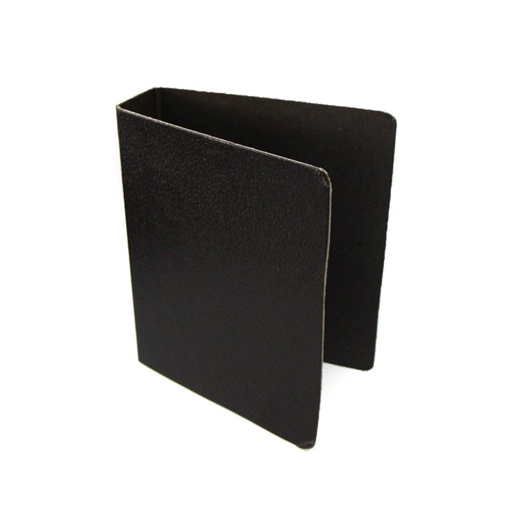 [144660] CARPETA ESQUELITA FIBRA NEGRA 2 ANILLOS 30MM