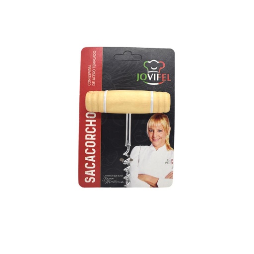 [145078] SACACORCHO MANGO MADERA E/ CT ( 3020 )