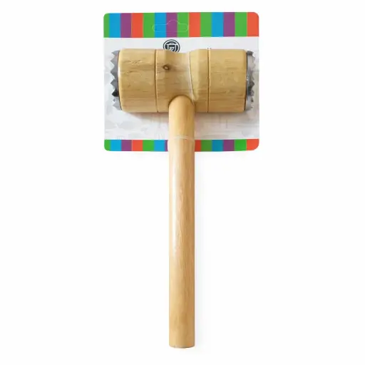[145089] MARTILLO MADERA ABLANDADOR DE CARNE 25CM E/ CT ( AD036-03 )