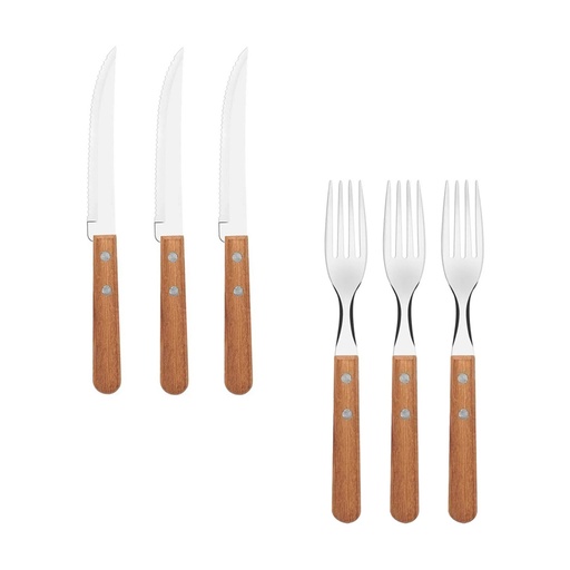 [150138] CUBIERTO MANGO MADERA X3 CUCHILLO O TENEDOR E/BO