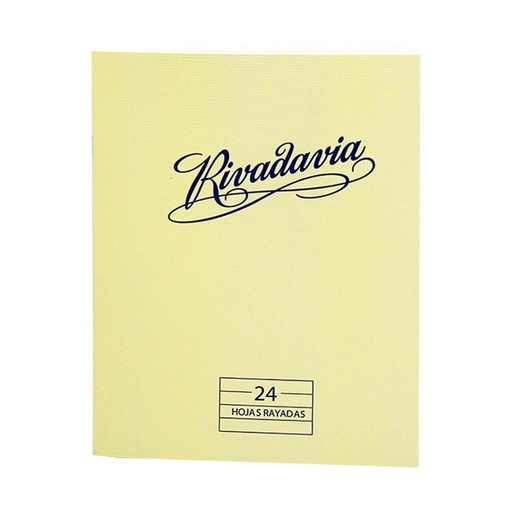 [150402] CUADERNO RIVADAVIA T/ FLEXIBLE 24HJS RAYADO
