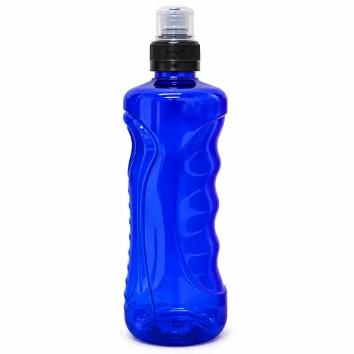 [151986] BOTELLA DEPORTIVA COLOR TRANSLUCIDO C/ PICO 600ML ( KP702-E / 3021-600 )