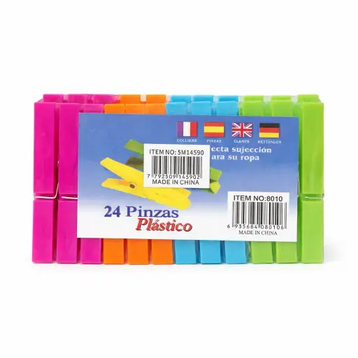 [152250] BROCHE PLASTICO P/ ROPA X24 E/ BO ( 5M14590 / 8010 )