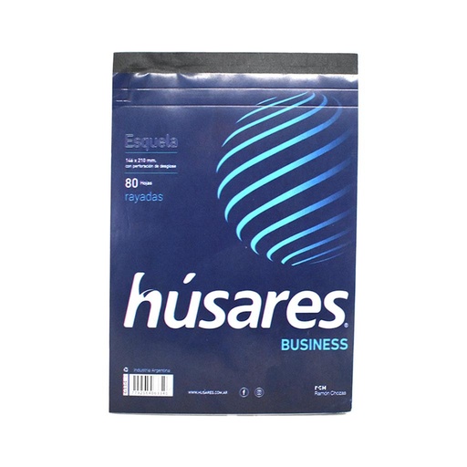 [153086] BLOCK HUSARES ESQUELA 80HJS RAYAD ( 6334 )