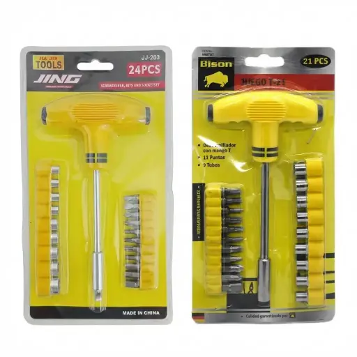 [153350] DESTORNILLADOR TUBO TIPO T E/ BL ( JJ-203 / 1012-11 / VS-1080 )