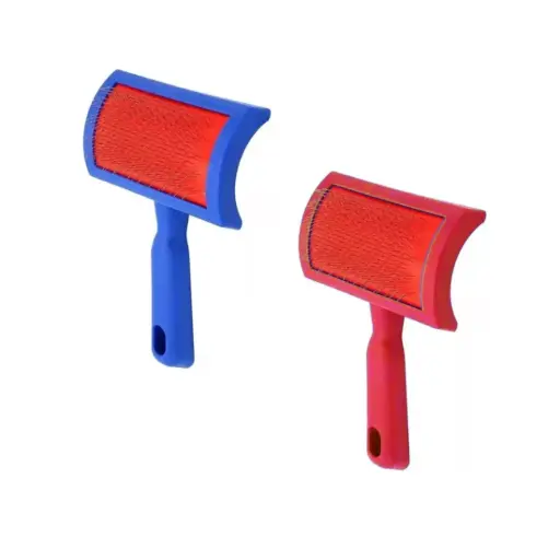 [160819] CEPILLO P/ MASCOTAS ACERO 14cm x 5cm e/Ct