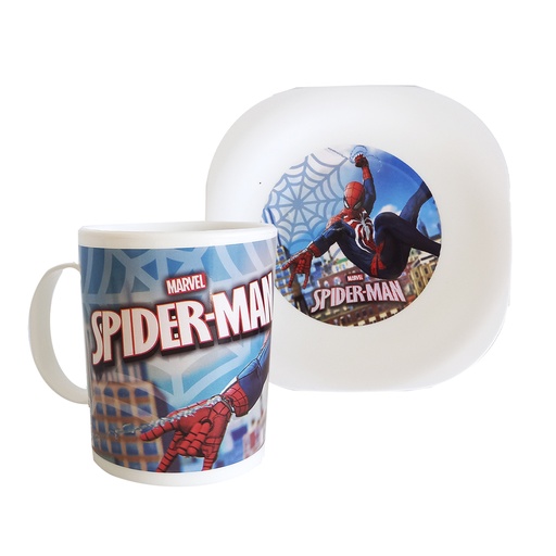 [167067] SET TAZA C/ PLATO PERSONAJES