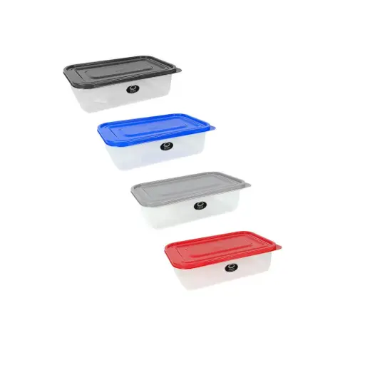 [167375] HERMETICO RECTANGULAR CROM BARI 400ML
