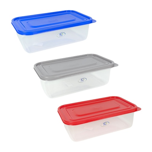 [167562] HERMETICO RECTANGULAR CROM BARI 3.5LTS