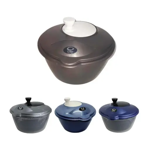 [167705] CENTRIFUGADOR DE VERDURAS PLASTICO CROM