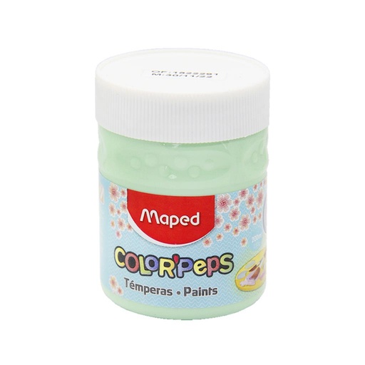 [168750] TEMPERA MAPED POTE 200ML VERDE PASTEL ( 826593 )