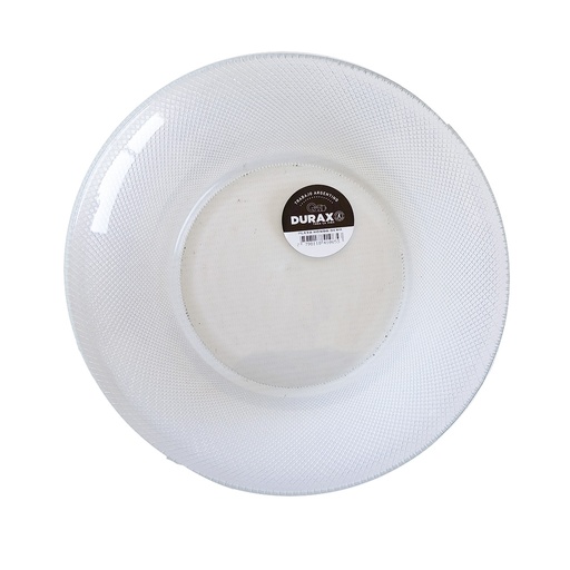 [169652] PLATO HONDO GEMA TRANSPARENTE DURAX VIDRIO