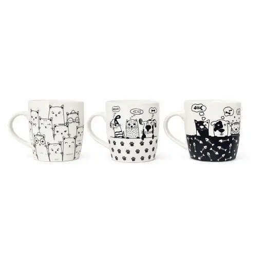 [170048] TAZA CERAMICA DISEÑO ANIMALITOS 320ML ( C6065 )