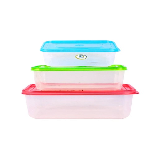 [171720] SET DE HERMETICOS X3 CROM 400ML - 1.1LTS - 2LTS