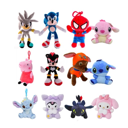 [173447] LLAVERO PELUCHE PERSONAJE
