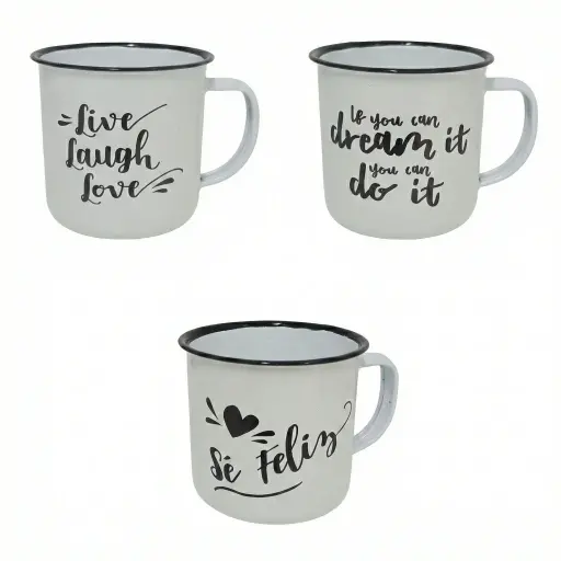 [188594] JARRO ENLOZADO C/ FRASES 8CM ( PS2012-8 )