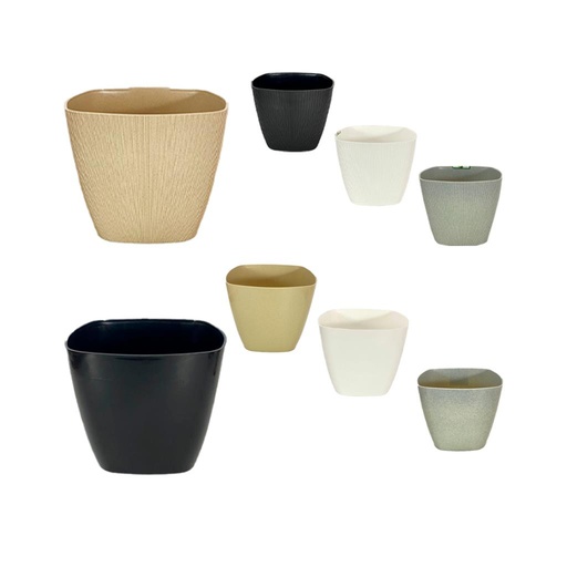 [189749] &MACETA CUADRADA BOSCO N°22