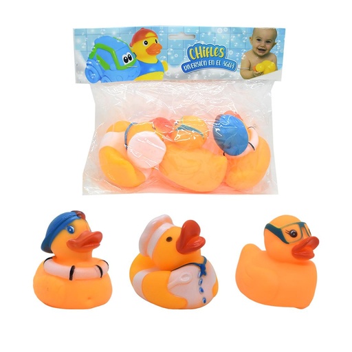 [196393] CHIFLE PATITO X3 E/ BO ( 54658 )