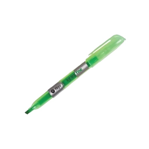 [199473] RESALTADOR FILGO LIGHTER BISELADO 1-3MM VERDE FLUO ( SLF-204 )
