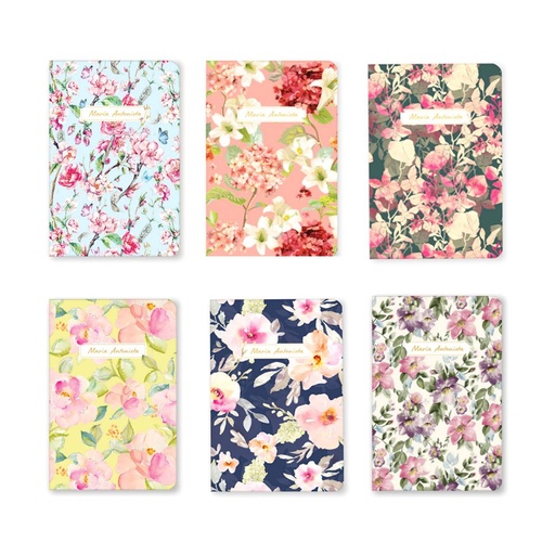 [206469] LIBRETA ROZINI A6 T/ FLEXIBLE RAYADO ( 1014 )
